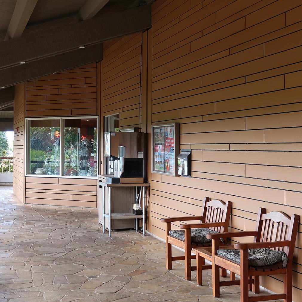 image of resysta decking at Roy's Koolina 